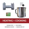 HEATING + COOKING