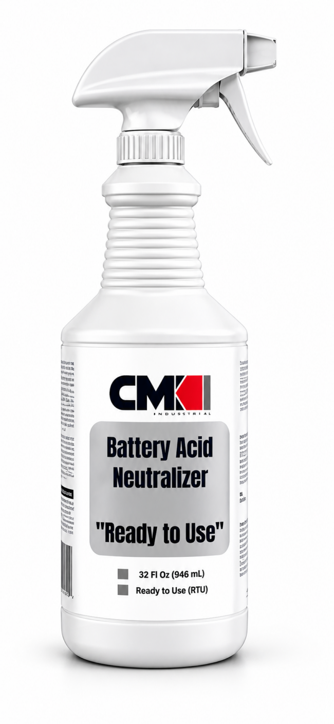 Battery Neutralizer Powder CMX Battery Acid Neutralizer – Ready to Use - FJ Distributors