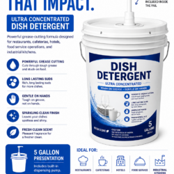 Alternative view of Dish Detergent – Professional 5 Gallon Pail