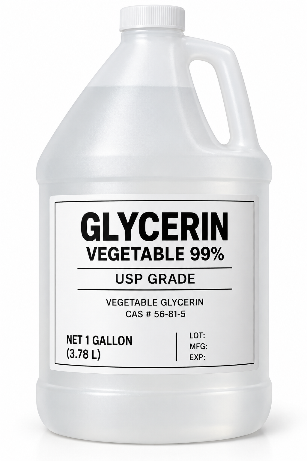 Glicerina Vegetal 99% – Grado Industrial | 1 Galón