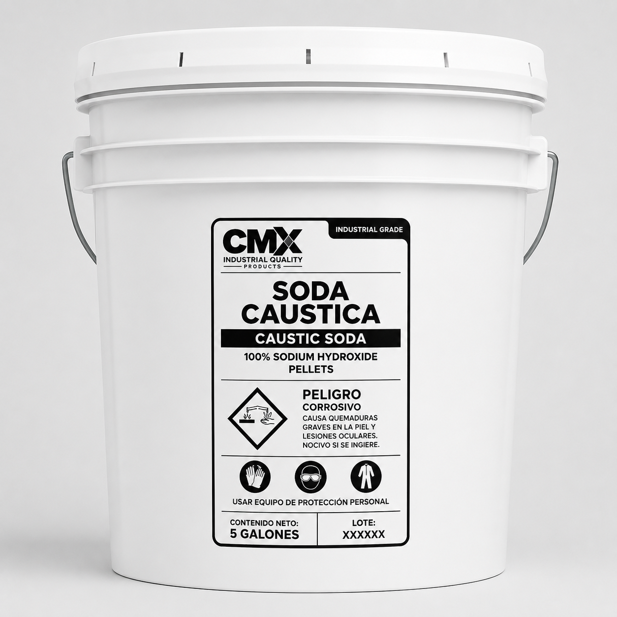 Soda Cáustica Industrial – 100% Hidróxido de Sodio (NaOH)