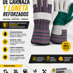 Alternative view of Guantes de Trabajo Reforzados TRUPPER 29977 par
