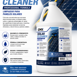Alternative view of CMX Solar Cleaner – Limpiador Profesional para Paneles Solares (1 Galón / 3.78 L)