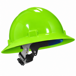 Americana® Full Brim Hard Hat – Hi-Viz Lime