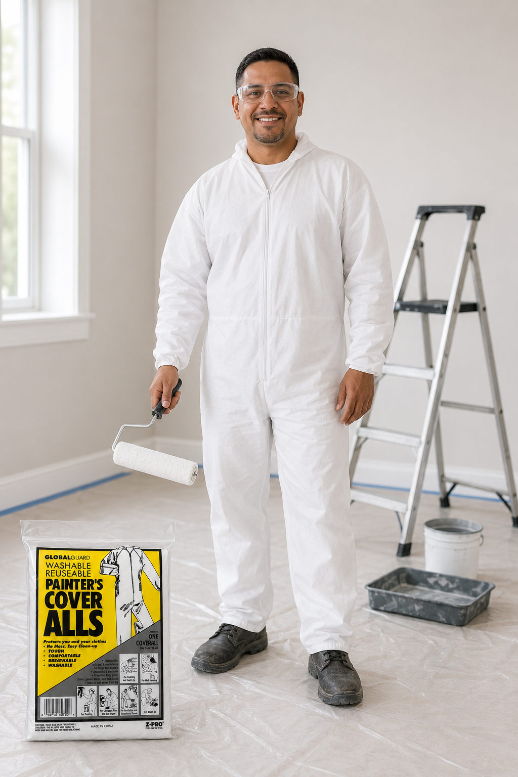 Coverall Lavable y Reutilizable para Pintura - Image 2