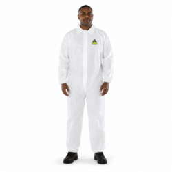 Defender™ Coverall Desechable Microporoso Caja de 25 Unidades